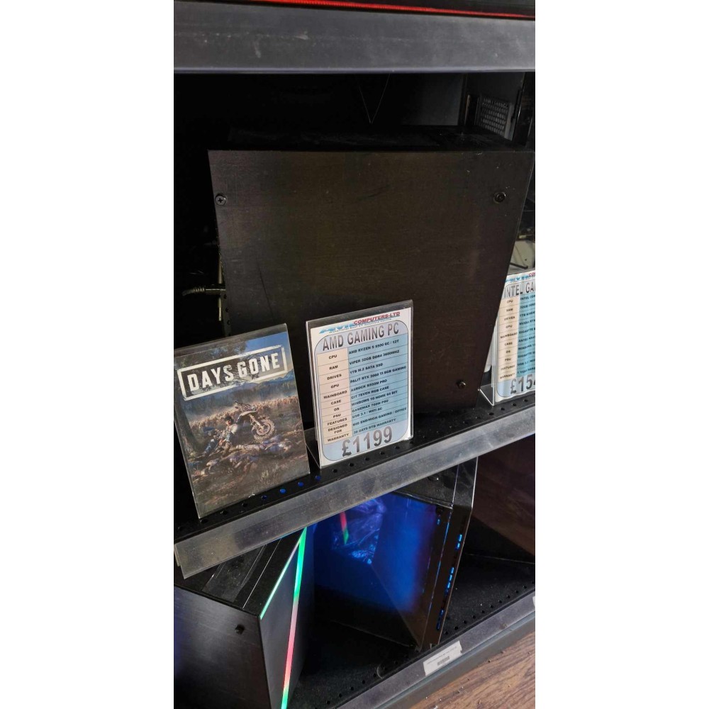 AMD GAMING PC , RYZEN 5 5500 6C / 12T , PALIT RTX 3060 TI 8GB